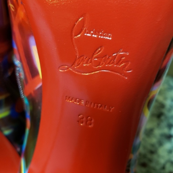 New Christian Louboutin So Kate 100mm Booty size 38 - Picture 13 of 15
